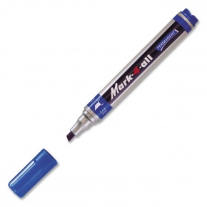 Stabilo Mark-4-all alkoholos marker vágotthegyű kék